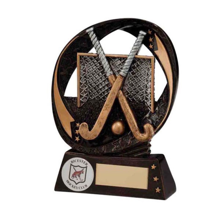 TYPHOON HOCKEY RESIN TROPHY - 2 SIZES - 90MM & 130MM